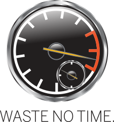 Logo: Waste No Time